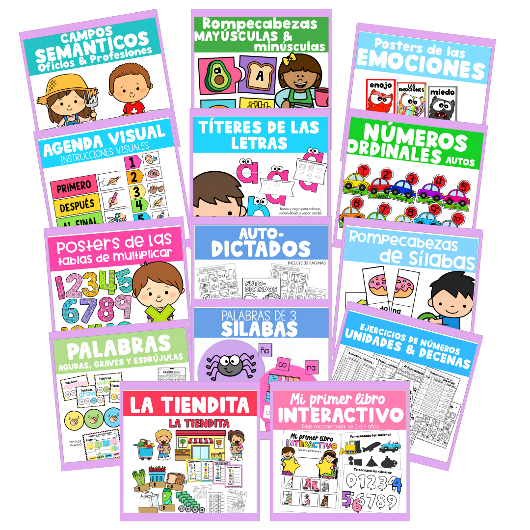 ¡Pack Pedagógico 14 en 1!