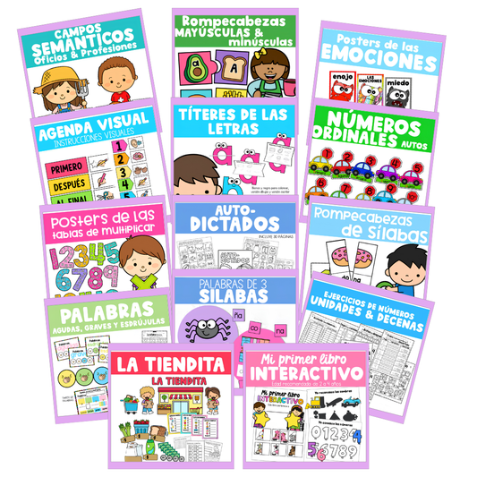 ¡Pack Pedagógico 14 en 1!